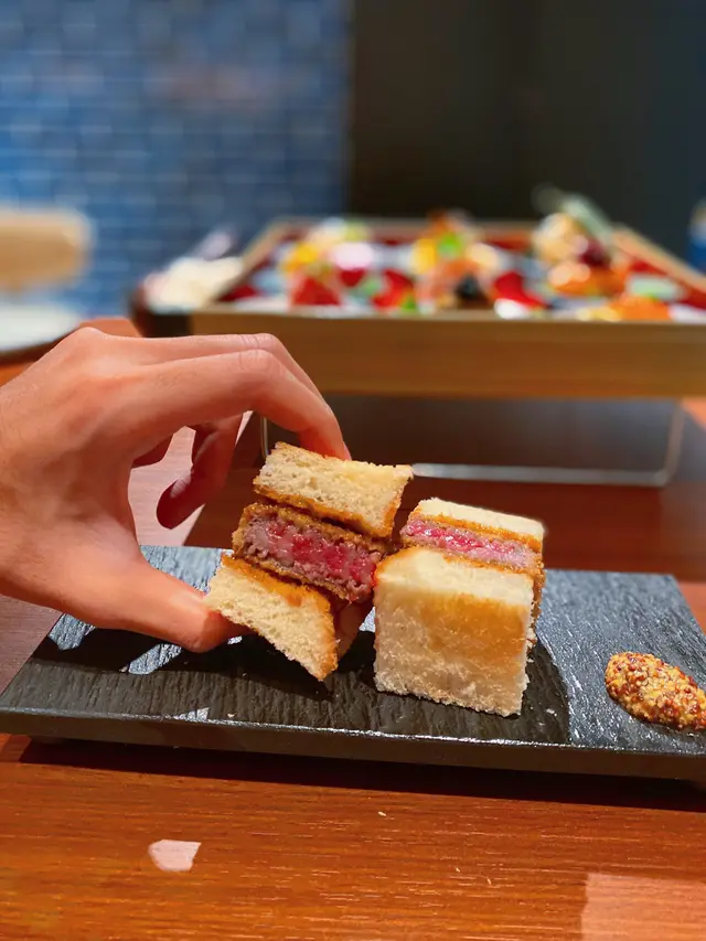 焦香味噌和牛三文治