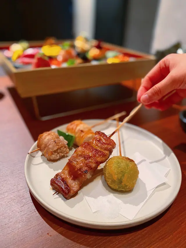 八兵衛串燒 𝟯 點盛