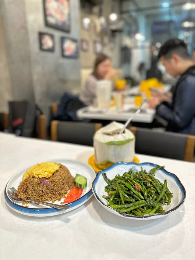 泰式馬拉盞炒通菜