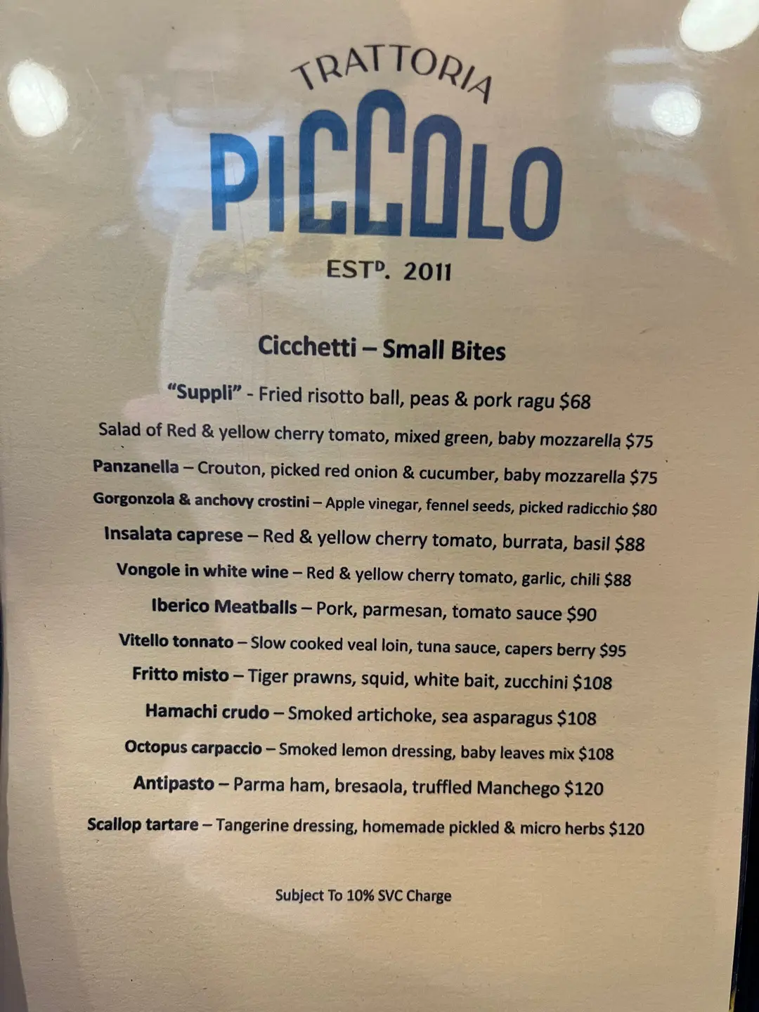 Trattoria Piccolo的相片 香港西環 OpenRice 香港開飯喇