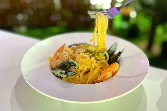 明太子海鮮意粉