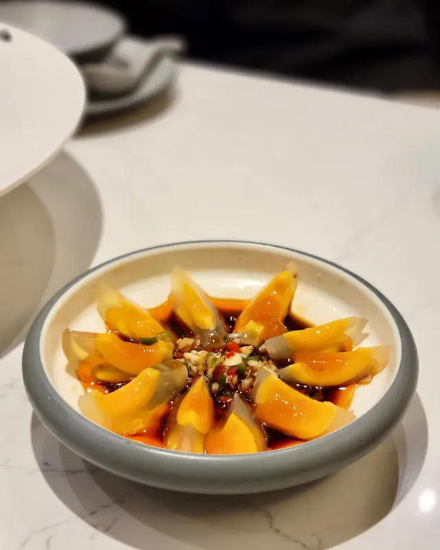 椒麻皮蛋