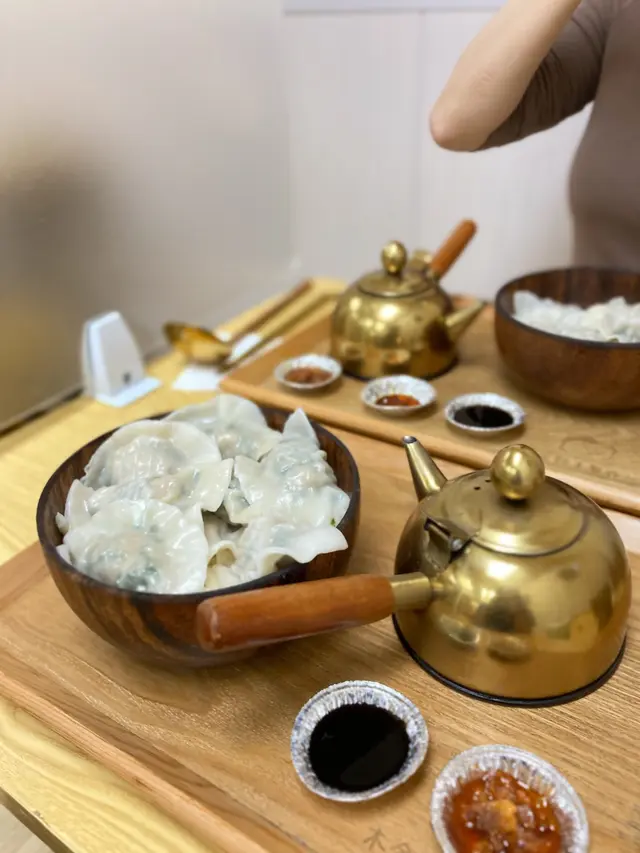 🍽 翡翠白菜豚肉餃 加烏冬