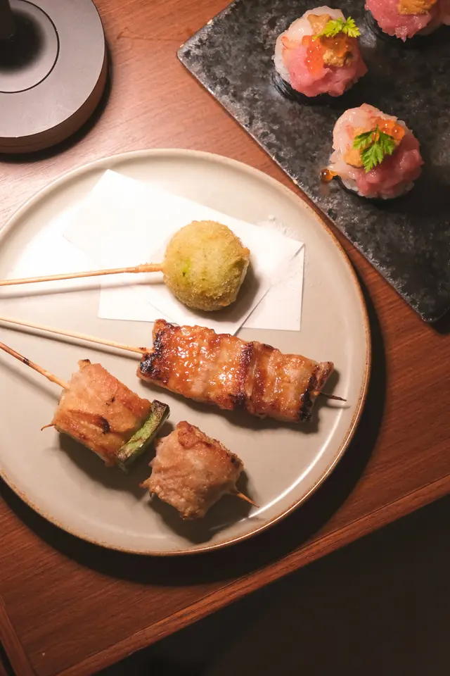 八兵衛串燒3點盛