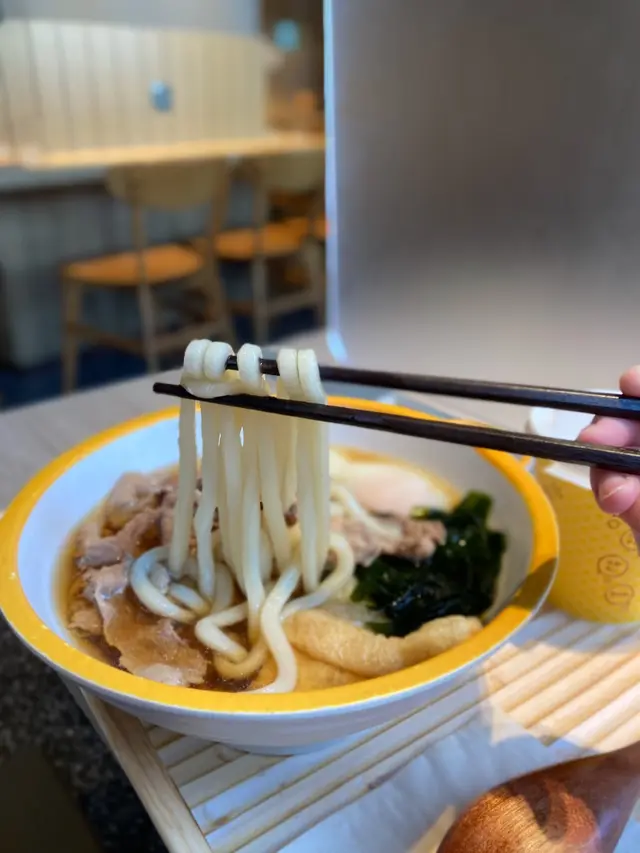 🍽 牛肉65度溫泉玉子讚岐烏冬