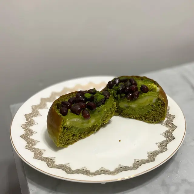 抹茶紅豆麻糬包🍵🫘🤍