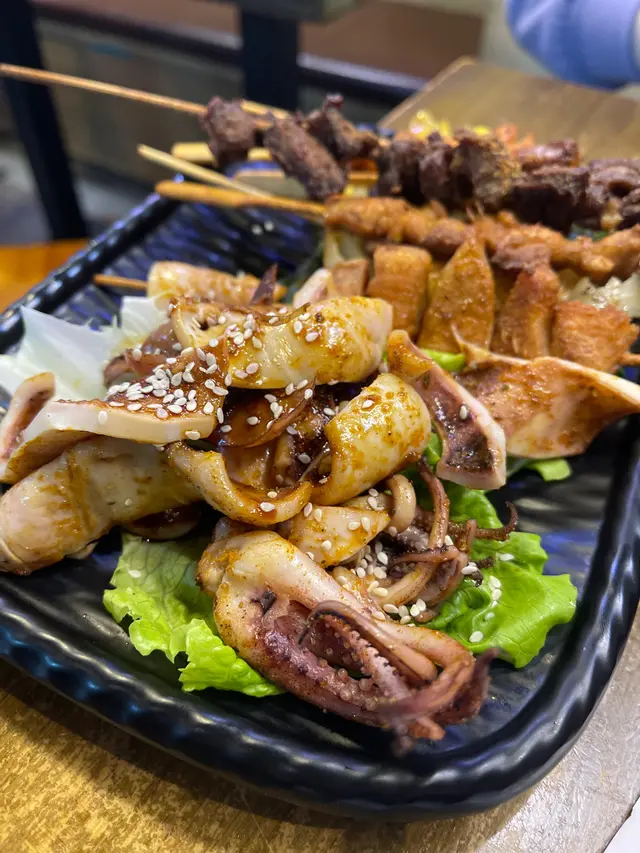 串燒夠入味，魷魚唔會太干  好食過好多串燒店😋