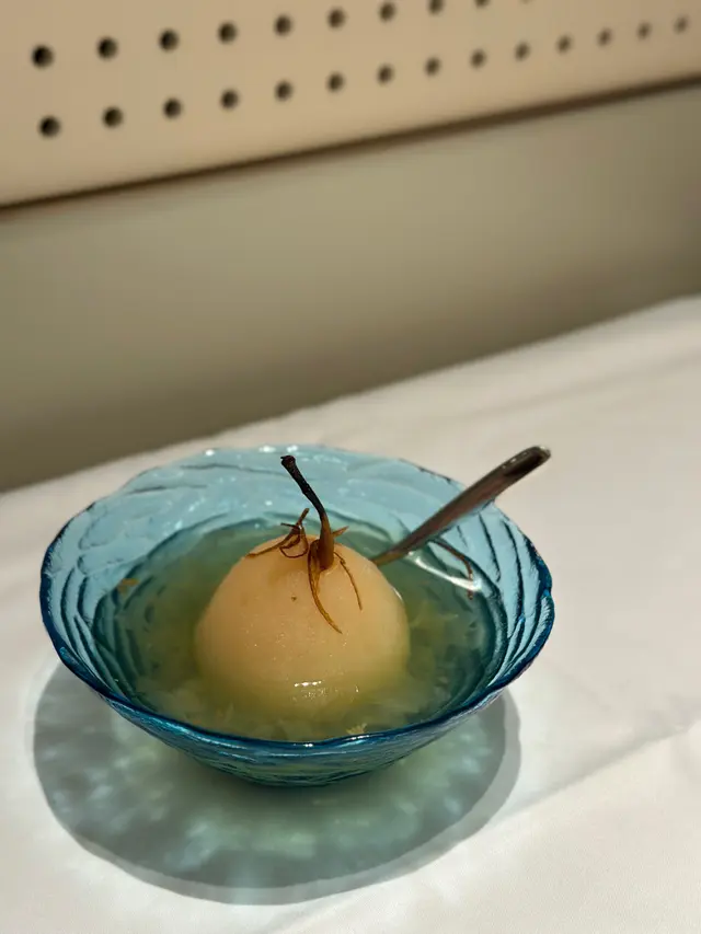 桂花陳皮燉雪梨