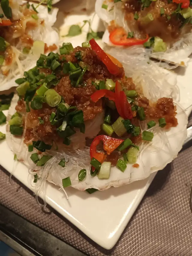 蒜蓉蒸扇貝