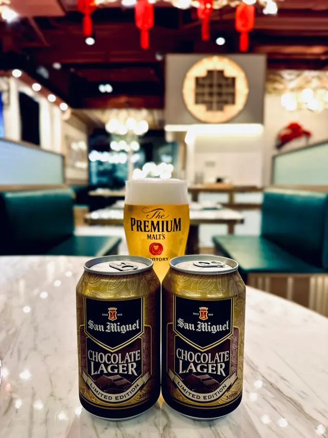 生力限量版朱古力黑拉啤酒