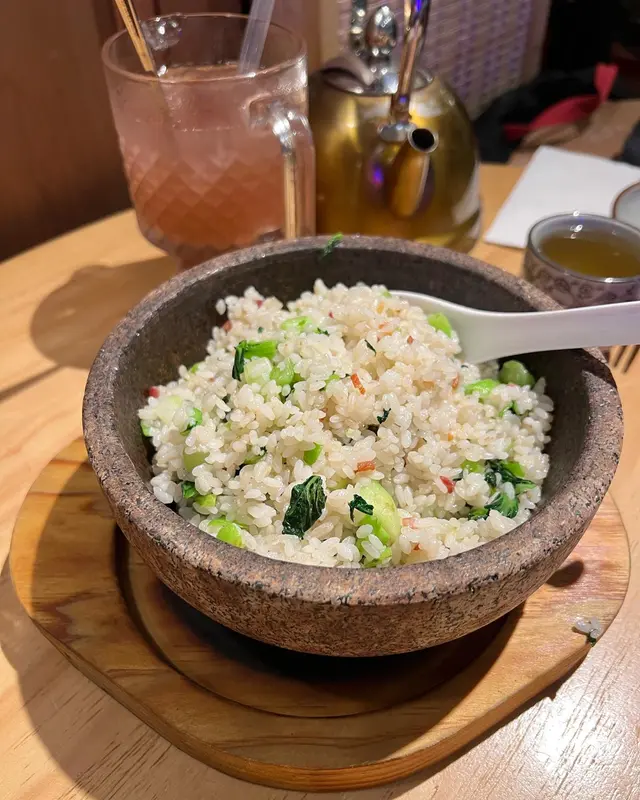 石窩咸肉菜炒飯