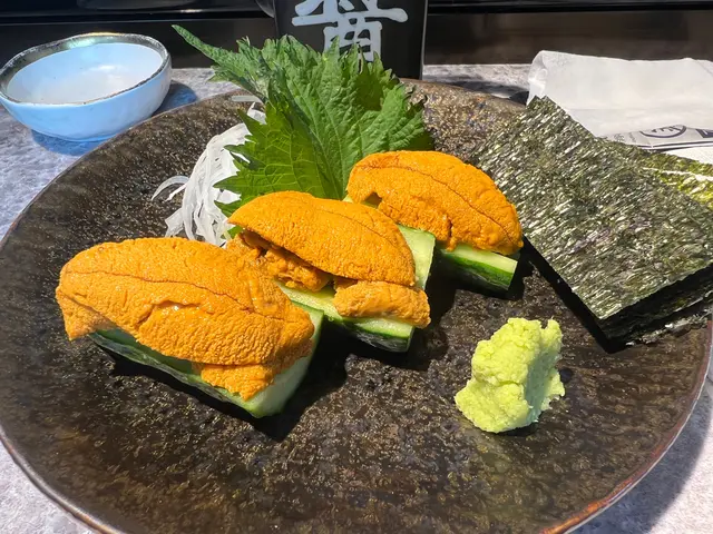 加拿大海膽刺身