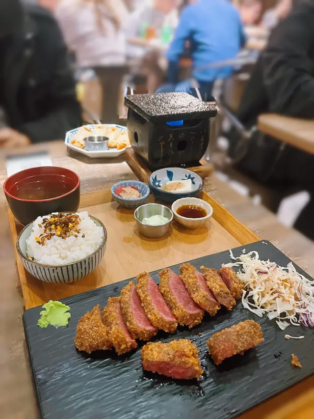 吉列牛定食