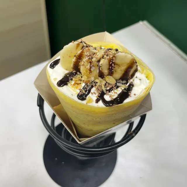 香蕉Nutella可麗餅