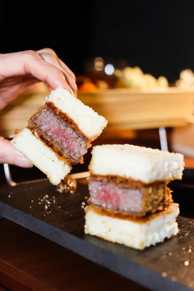 焦香味噌和牛三文治