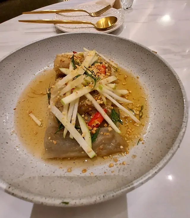 青蘋果茄子沙律