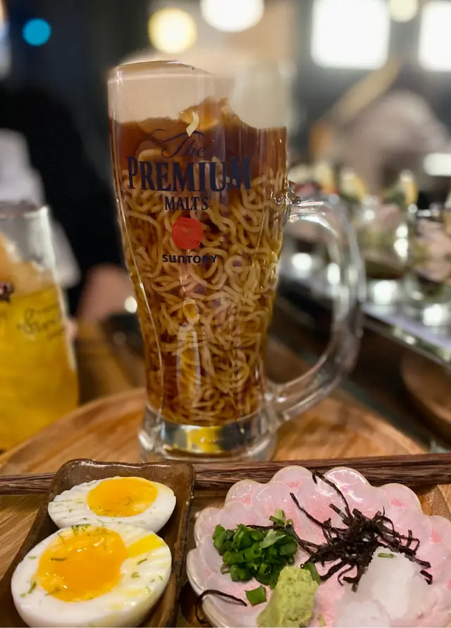 日本啤酒拉麵