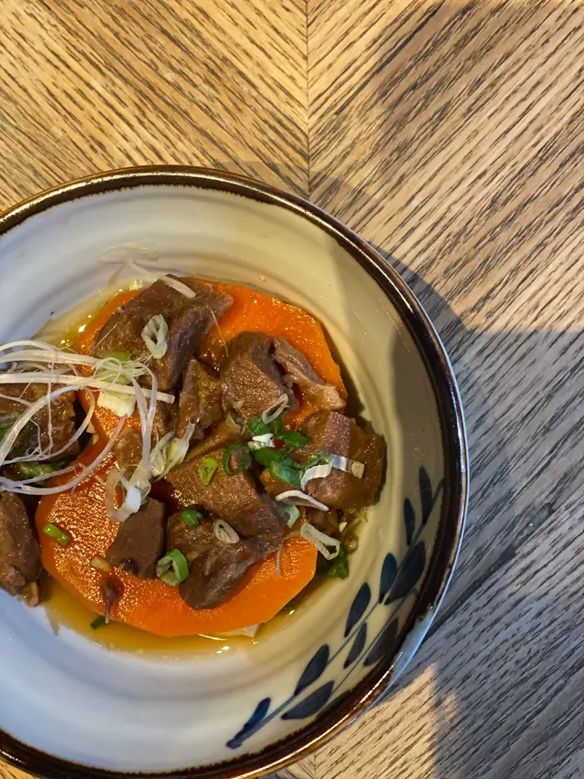 牛舌豆腐煮