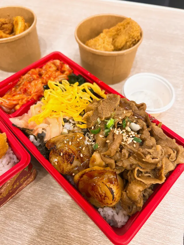 炙燒帆立貝牛肉鴛鴦丼🐮🍱