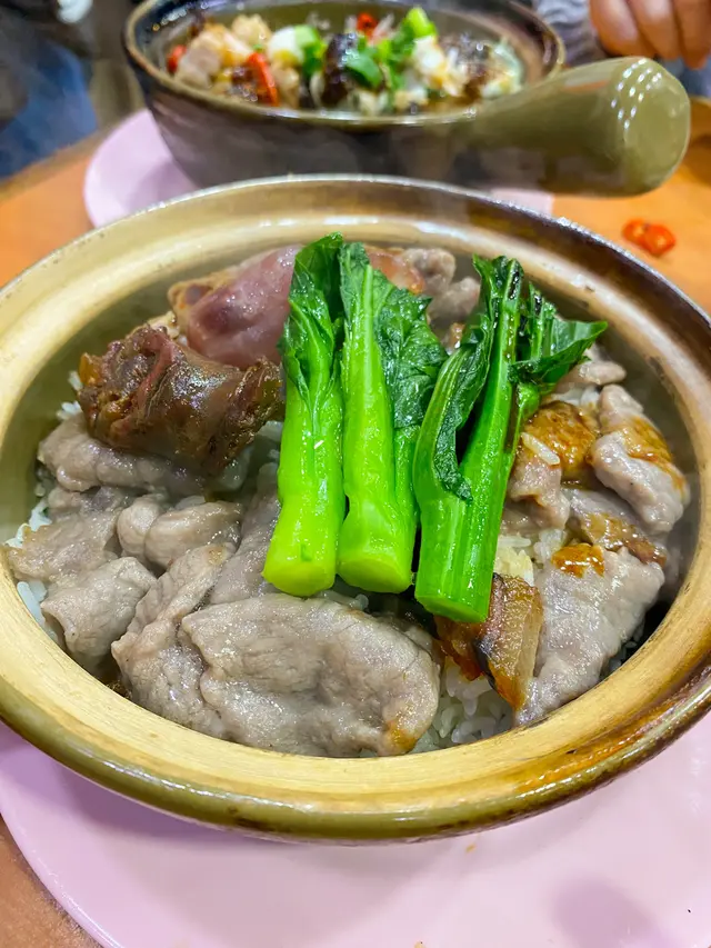臘味牛肉飯
