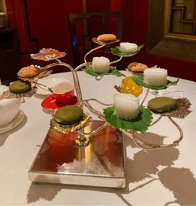 餐廳額外贈送的甜品