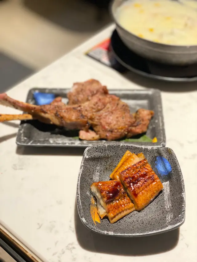 羊鞍、蒲燒鰻魚