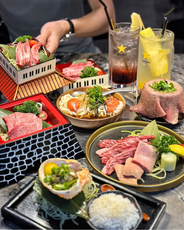 大阪城和牛五點盛合