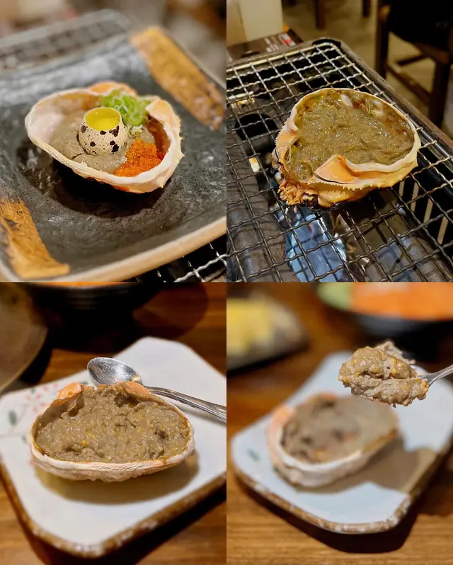 蚧味噌甲羅燒