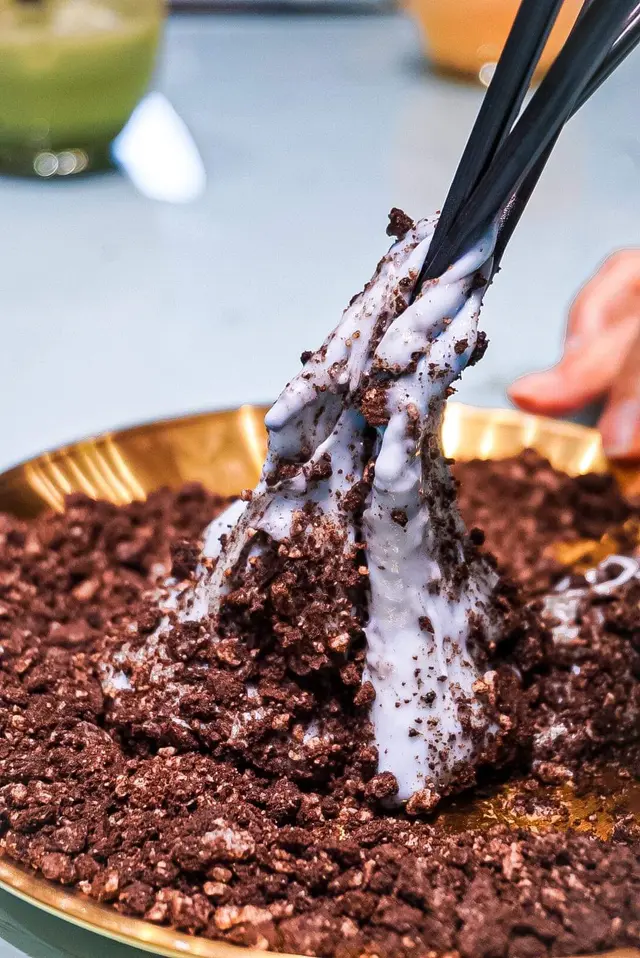 蝶豆花奶奶麻糬