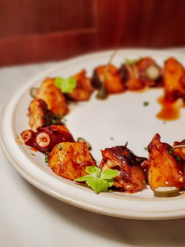 西班牙·烤八爪魚