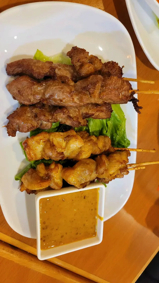 串燒是拼盤每樣3條