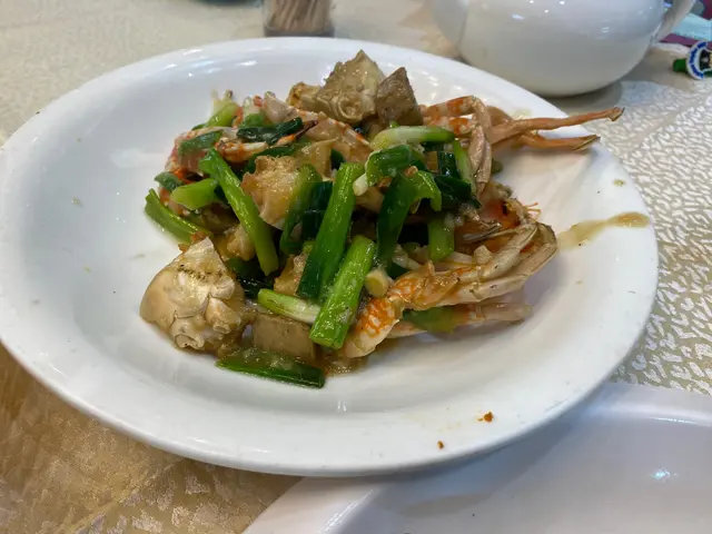 薑蔥焗蟹