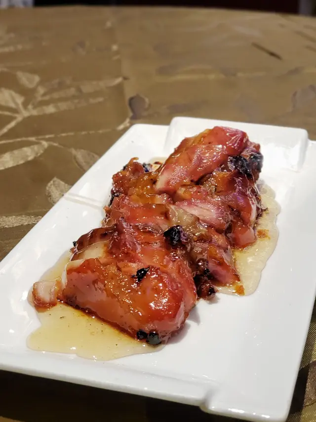 蜜汁手切黑豚肉