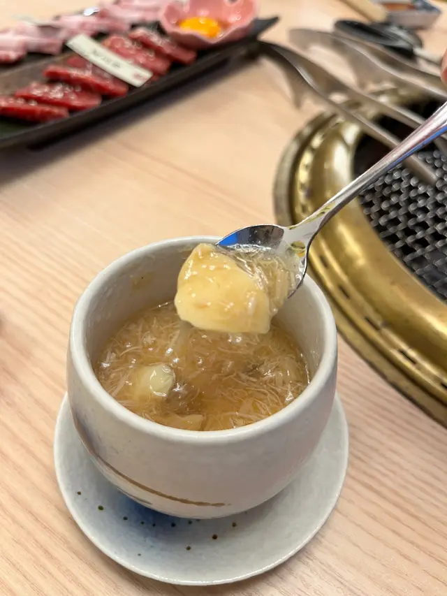 野菌蟹肉茶碗蒸