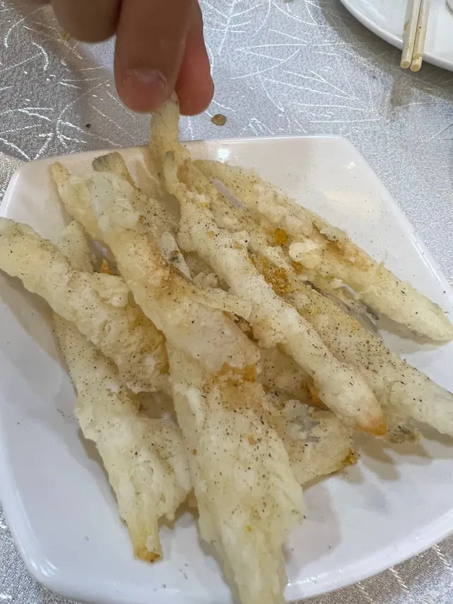 凍炸白飯魚