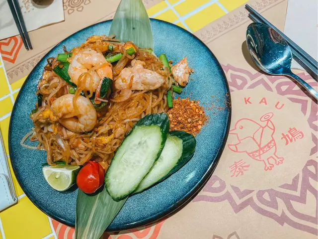 泰式蝦炒金邊粉