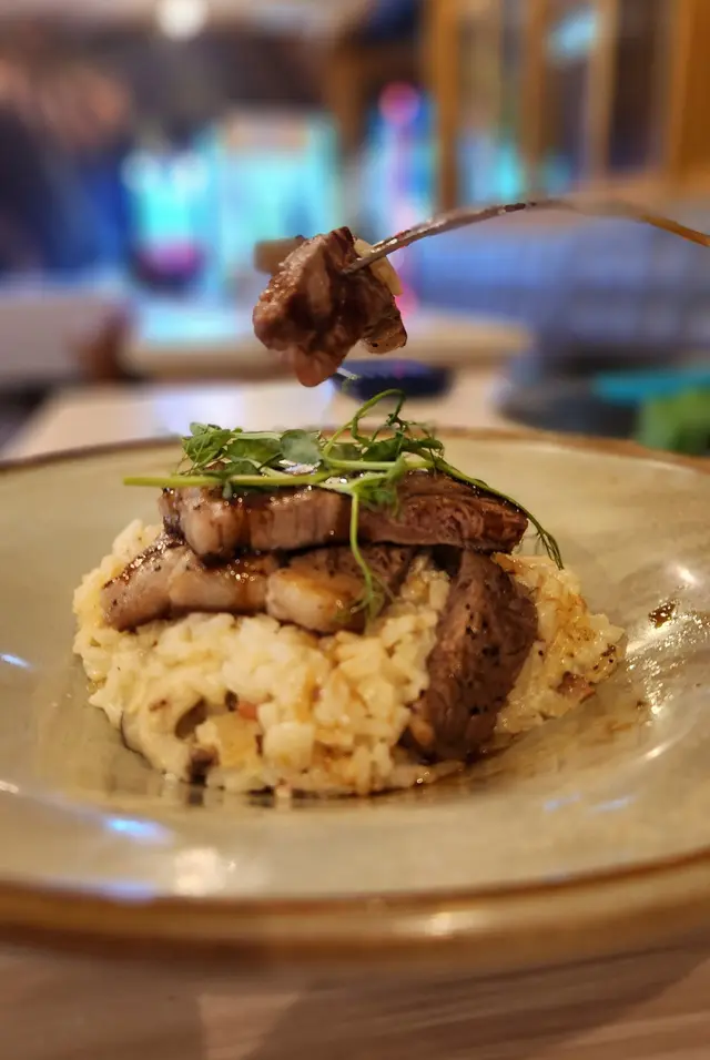 醬燒安格斯西冷意大利飯