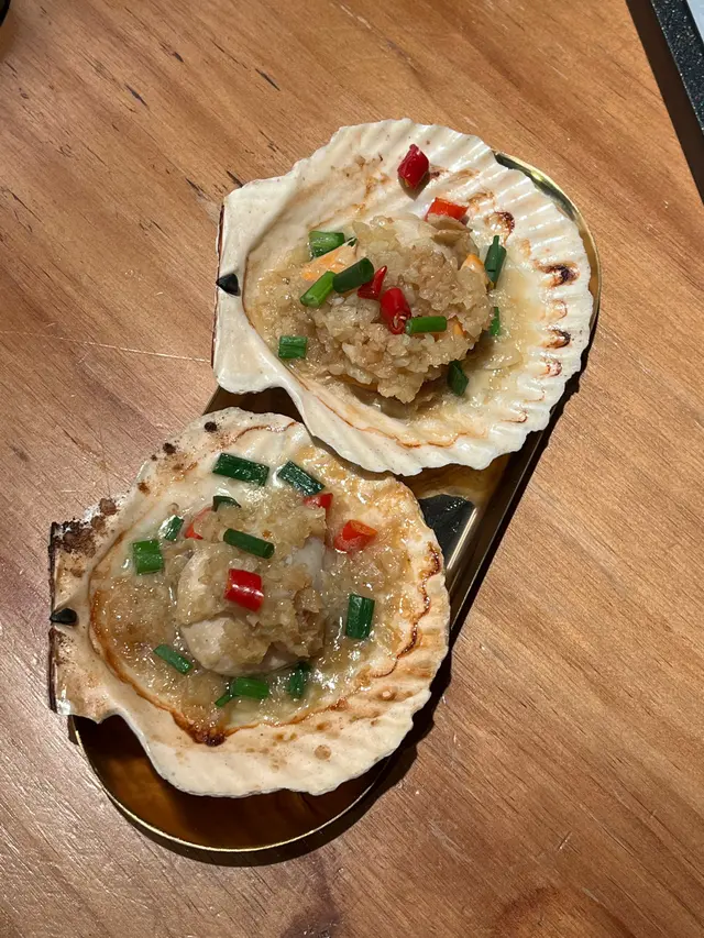 燒扇貝