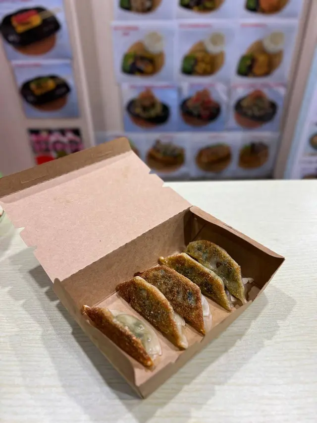 日式煎韭菜餃子