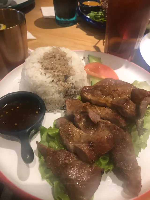 厚燒香茅豬扒飯