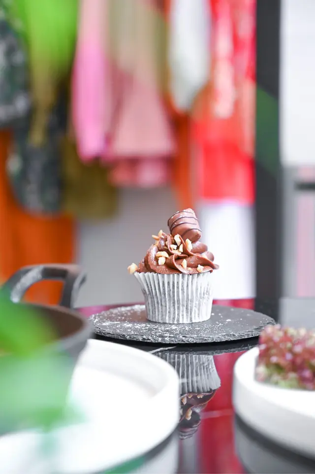 Nutella  Kinder  Bueno  Cupcake