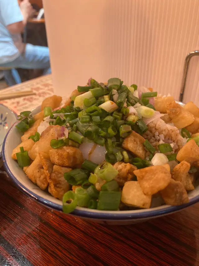 豬油渣撈飯