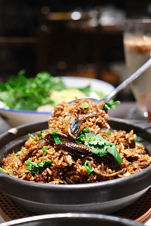 台山手工黃鱔煲仔飯