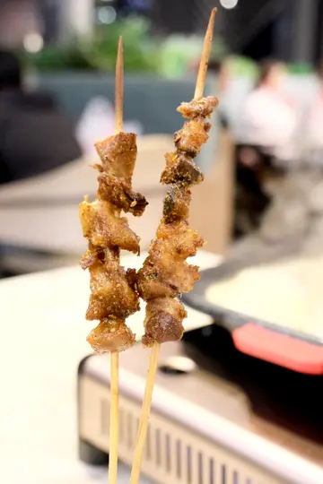 羊面肉串