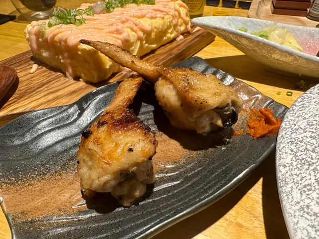 牡蠣手羽先