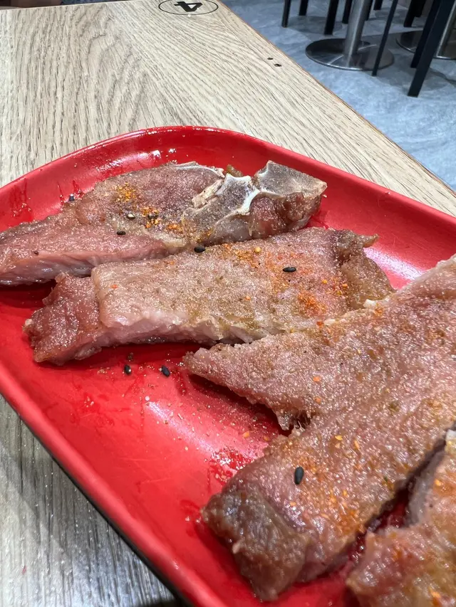 生炸豬扒