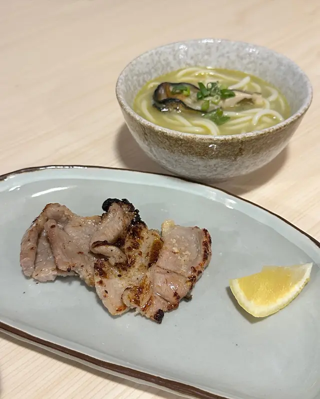 牡蠣五島手延烏冬