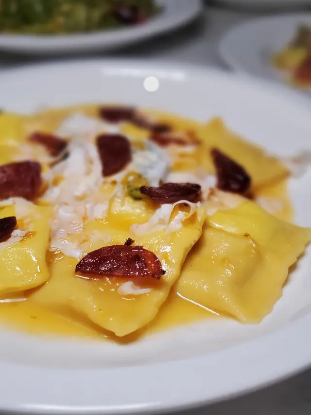 Double Ravioli Pumpkin & Ricotta