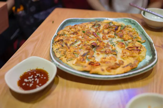 海鮮煎蔥餅