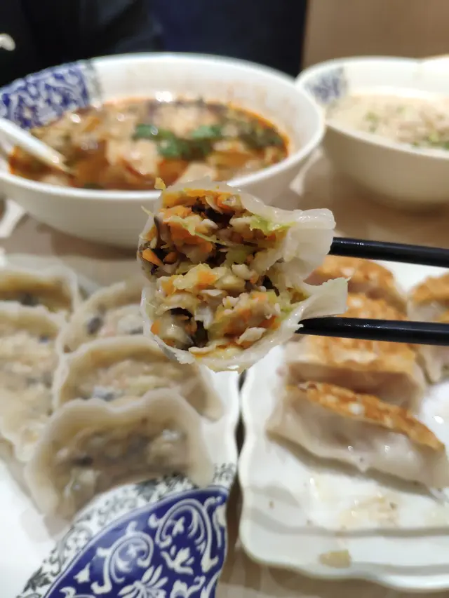 大滿貫素餃 灼餃子無湯